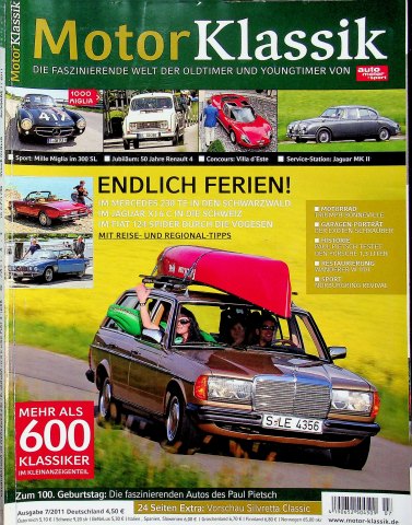 Deckblatt Motor Klassik (07/2011)